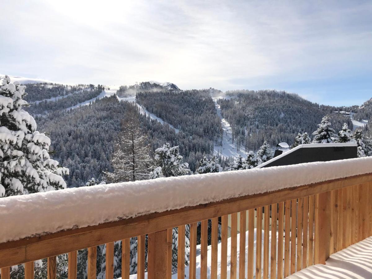Auszeit Ferienhaus Fur 6 Personen ,Mit Grosser Terrasse Und Panoramablick, Turracher Hohe -A1 Haus 436 A Links- Exteriör bild