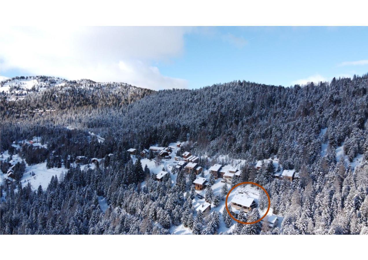 Auszeit Ferienhaus Fur 6 Personen ,Mit Grosser Terrasse Und Panoramablick, Turracher Hohe -A1 Haus 436 A Links- Exteriör bild